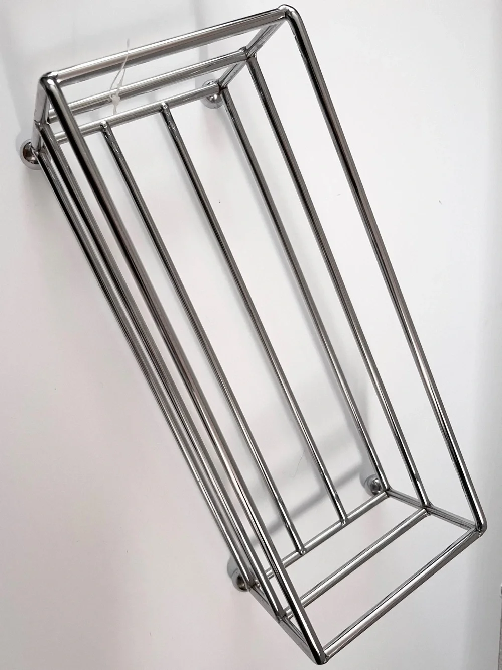 Chrome Metal storage bin